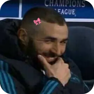 💋 Karim Benzema UEFA Champions League CHAMPIONS LEAGUE telegram sticker