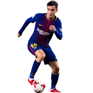 👀 Philippe Coutinho calcio, giocatore, atleta, sport, palla whatsapp sticker