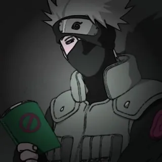🌇 Kakashi Naruto 卡卡西, 火影忍者, 动漫, 角色, 贴纸, 漫画, 忍者 telegram sticker