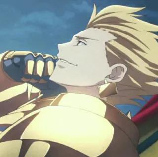 ✨ Gilgamesh Fate/stay night Anime, Postać, Heroiczny, Złoto, Król telegram sticker