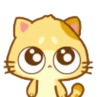 😭 кот, котенок, милый, животное, питомец, мультфильм telegram sticker