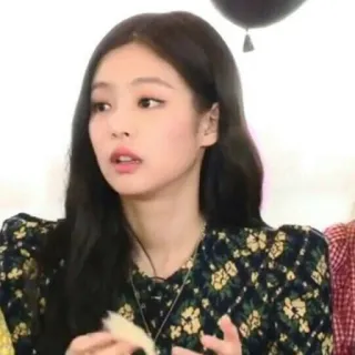 😳 Jennie Kim K-pop, Piosenkarz, Gwiazda, Portret, Jennie, Blackpink whatsapp sticker