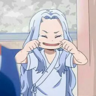 🌊 Eri My Hero Academia animé, manga, My Hero Academia, Eri, mignon, sourire telegram sticker