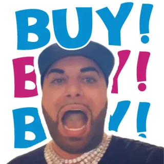 🎰 BUY! купить, распродажа, акция, шоппинг whatsapp sticker