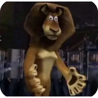 😧 Alex Madagascar POLICE whatsapp sticker
