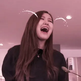 🥰 Rose kpop, rose, blackpink, певица, женщина, знаменитость, улыбается, смеется whatsapp sticker