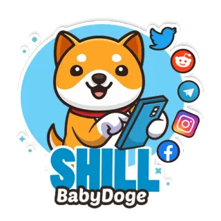 📱 SHILL
BabyDoge Shill, BabyDoge, cryptocurrency, social media, doge, meme, finance telegram sticker
