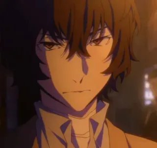 😠 Osamu Dazai Bungou Stray Dogs Anime, Mangá, Osamu Dazai, Bungou Stray Dogs, Dazai telegram sticker