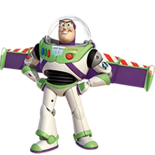 😀 Buzz Lightyear Toy Story космос, мультфильм, игрушка, Базз, Лайтер telegram sticker