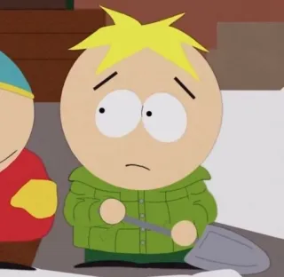 🌟 Butters Stotch South Park Butters, South Park, dibujos animados, personaje whatsapp sticker