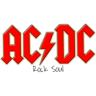 🤟 AC/DC Band, Rock, Musica, AC/DC, Fulmine telegram sticker