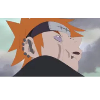 😮 Pain Naruto anime, naruto, pain, akatsuki telegram sticker