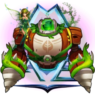 🌲 fantaisie, fée, robot, nature, magie, créature telegram sticker