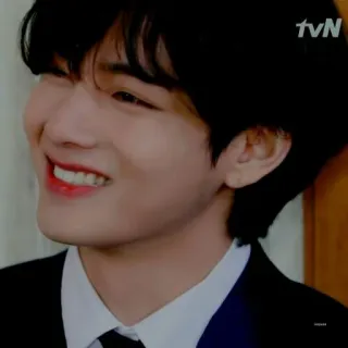 ⛓ V V, BTS, K-pop, Coréen, Chanteur, Célébrité, TVN telegram sticker