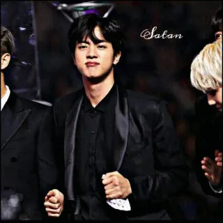 〰 Satan 撒旦, jin, bts, kpop, 偶像, 歌手 telegram sticker
