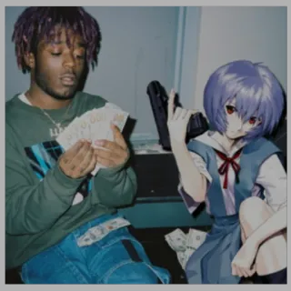🔫 Rei Ayanami Neon Genesis Evangelion Anime, Arme à feu, Argent liquide, Argent, Rei Ayanami, Evangelion telegram sticker