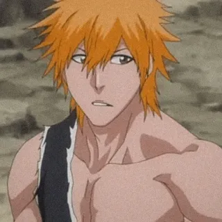 🔥 Ichigo Bleach Anime, Manga, Ichigo Kurosaki, Bleach whatsapp sticker