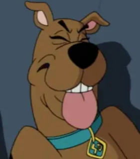 👅 Scooby Doo scooby doo, cartoon, dog, funny, animation telegram sticker