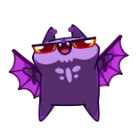 Skull Cat telegram stickers
