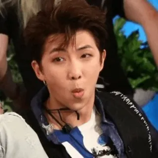 🔥 RM RM, BTS, K-pop, Músico, Celebridad, Cantante telegram sticker