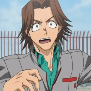 🍁 Anime, Manga, Cartone animato, Personaggio, Scioccato, Sorpreso telegram sticker