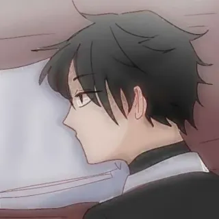 🐾 Anime, Manga, Cartoon, Personage, Man, Kantoor whatsapp sticker