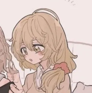 😳 anime, gadis, kartun telegram sticker