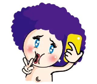 🏴 自拍, 卡通, 角色, 插画, 搞笑 telegram sticker