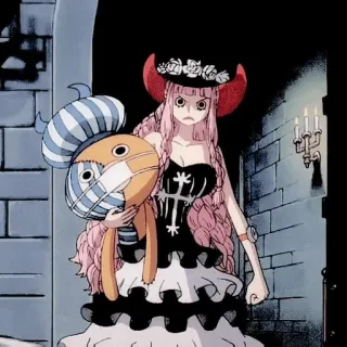 🌸 Perona One Piece Anime, Manga, Perona, One Piece whatsapp sticker
