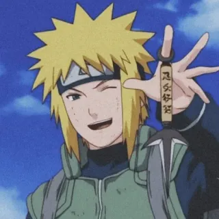 Minato namikaze telegram stickers