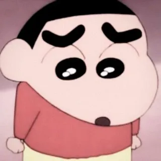 𖤐₊˚ SINCHAN AS @FOUSHINRYU ⋆¸ whatsapp stickers