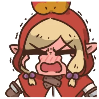⭐️ плач, грустный, мультик, эмоциональный, слезы telegram sticker