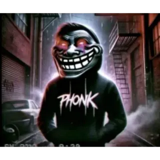 🔥 Trollface Internet Meme PHONK telegram sticker