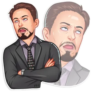 Avengers telegram stickers