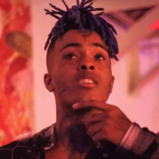 😌 XXXTentacion rappeur, musicien, XXXTentacion, portrait telegram sticker