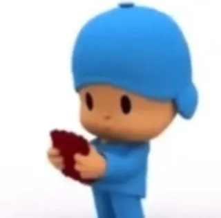 pocoyo @chicorys whatsapp stickers