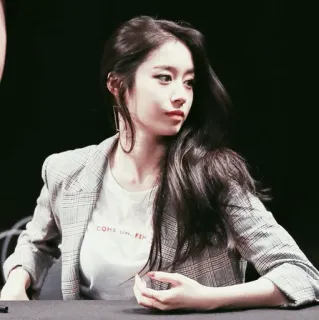 ✖️ COME ON, FINE woman, portrait, korean, fashion, girl, casual whatsapp sticker