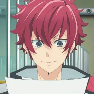 ⛸️ Anime, Manga, Cartoon, Charakter, rote Haare, Anime Junge whatsapp sticker