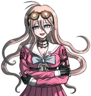 😅 Miu Iruma Danganronpa V3: Killing Harmony Anime, Kreskówka, Danganronpa, Miu Iruma, Postać whatsapp sticker