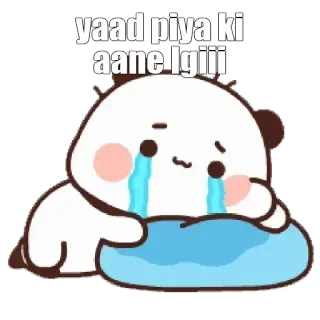 🥺 yaad piya ki
aane lgiii triste, pleurer, amour, manque, dessin animé, mignon whatsapp sticker