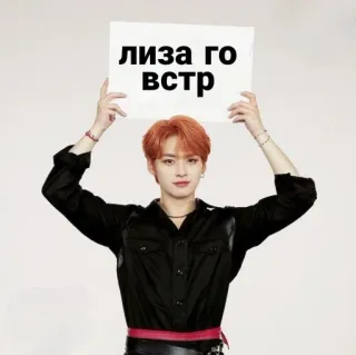 ❤️ лиза го встр telegram sticker