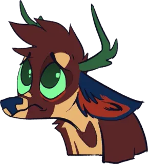 Click the Deer telegram stickers