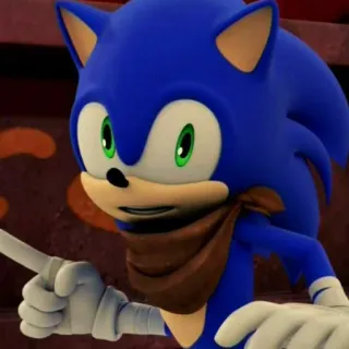 👈 Sonic the Hedgehog соник, ёж, мультфильм, синий, персонаж telegram sticker