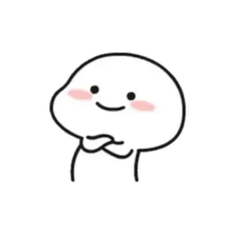 😤 fofo, blob, adesivo, desenho animado, kawaii, minimalista telegram sticker