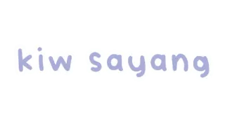 💜 kiw sayang fofo, amor, romântico, carinhoso, palavras, indonésio telegram sticker