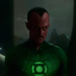 🧪 Sinestro Sinestro, Green Lantern, DC Comics, Superheld, Bösewicht, rot, Comic telegram sticker