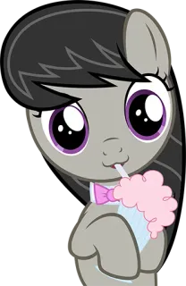 🍦 pony, cartoon, anime, cute, fantasy telegram sticker