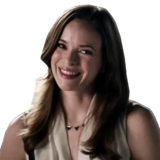 😃 Caitlin Snow The Flash femme, sourire, télévision, science, personnage whatsapp sticker