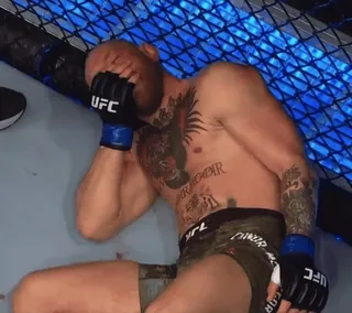😔 Conor McGregor UFC Conor McGregor, UFC, MMA, Walka, Sport, Porażka telegram sticker