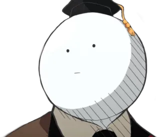😶 Koro-sensei Assassination Classroom Anime, Laurea, Koro-sensei, Assassination Classroom, Professore telegram sticker